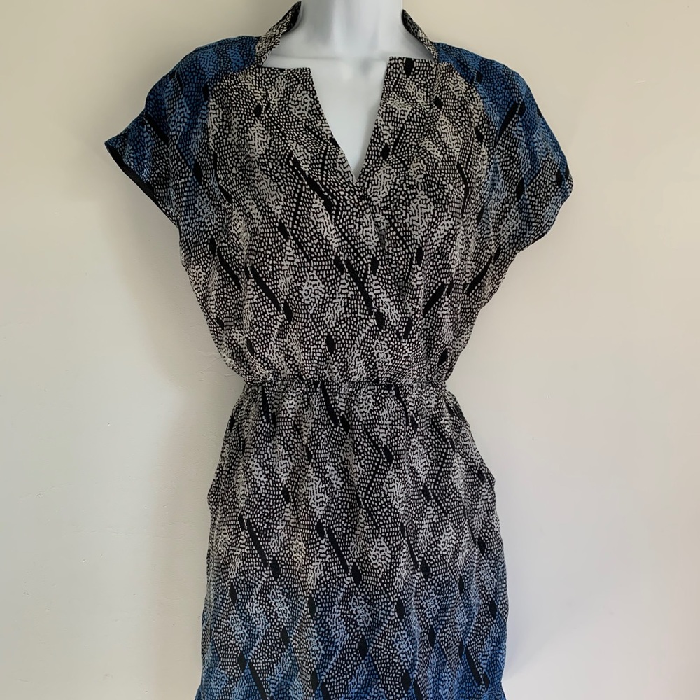 F21 Short Sleeve Pattern Dress